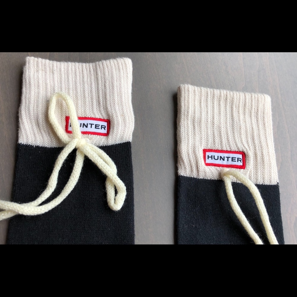 SOLD. Hunter tall fold over boot socks